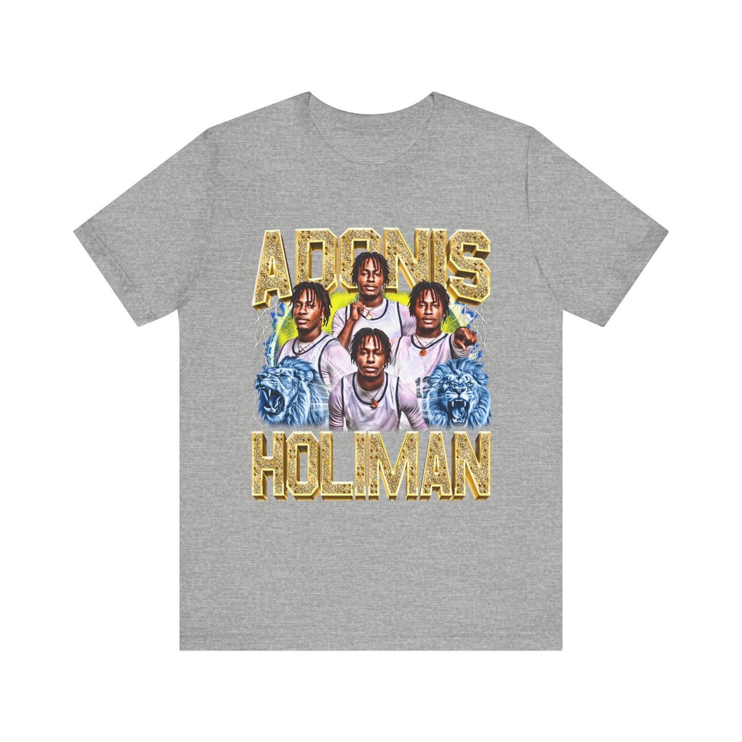 Adonis Holiman Short Sleeve T-Shirt