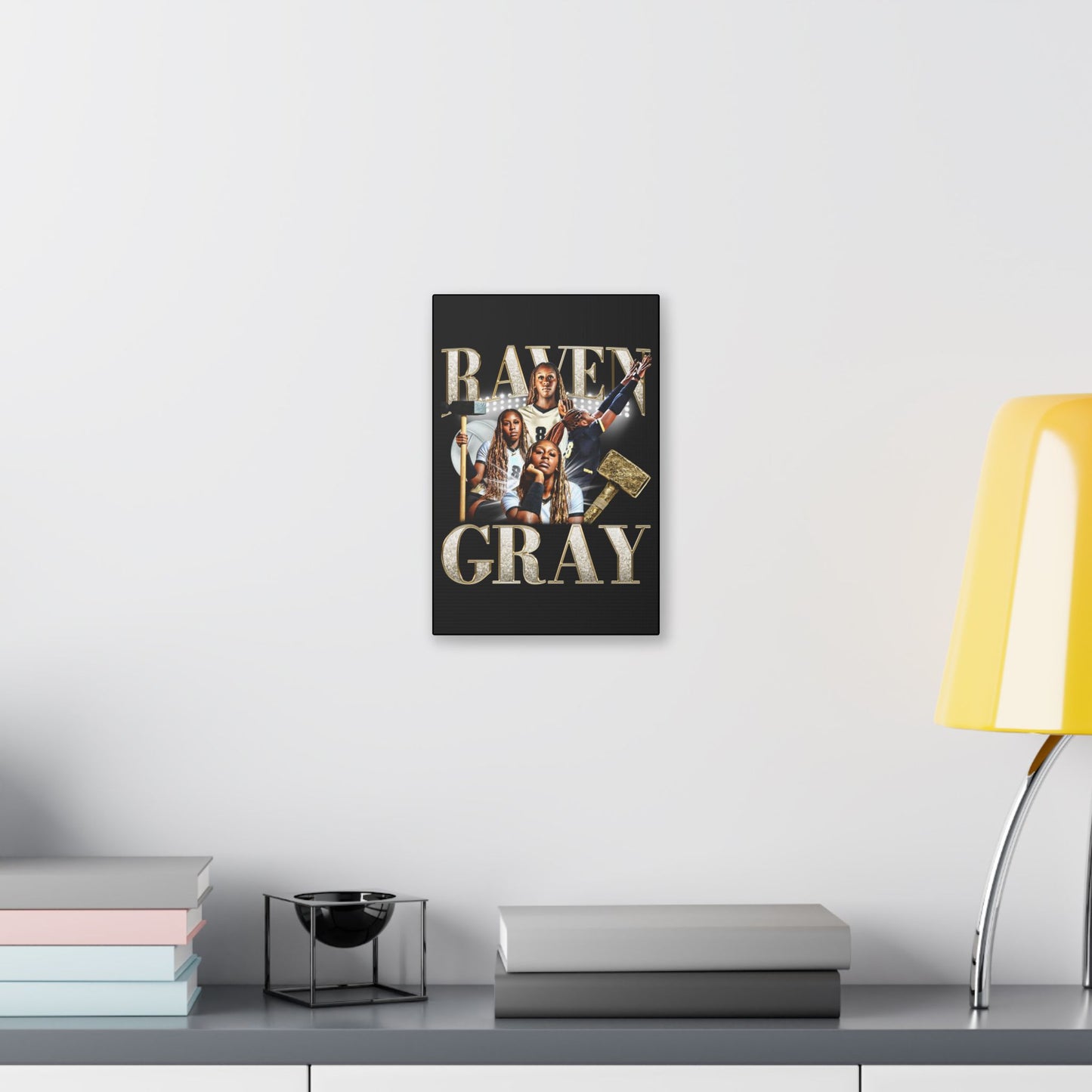 Raven Gray Canvas