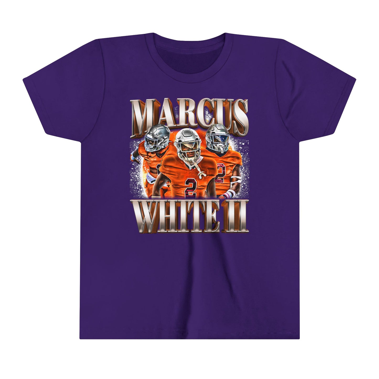 Marcus White II Youth Short Sleeve T-Shirt