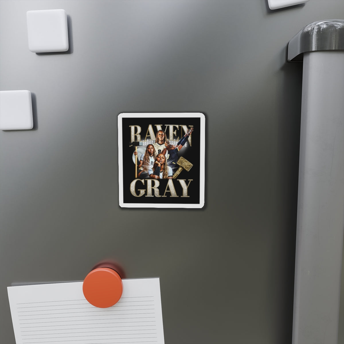 Raven Gray Magnet
