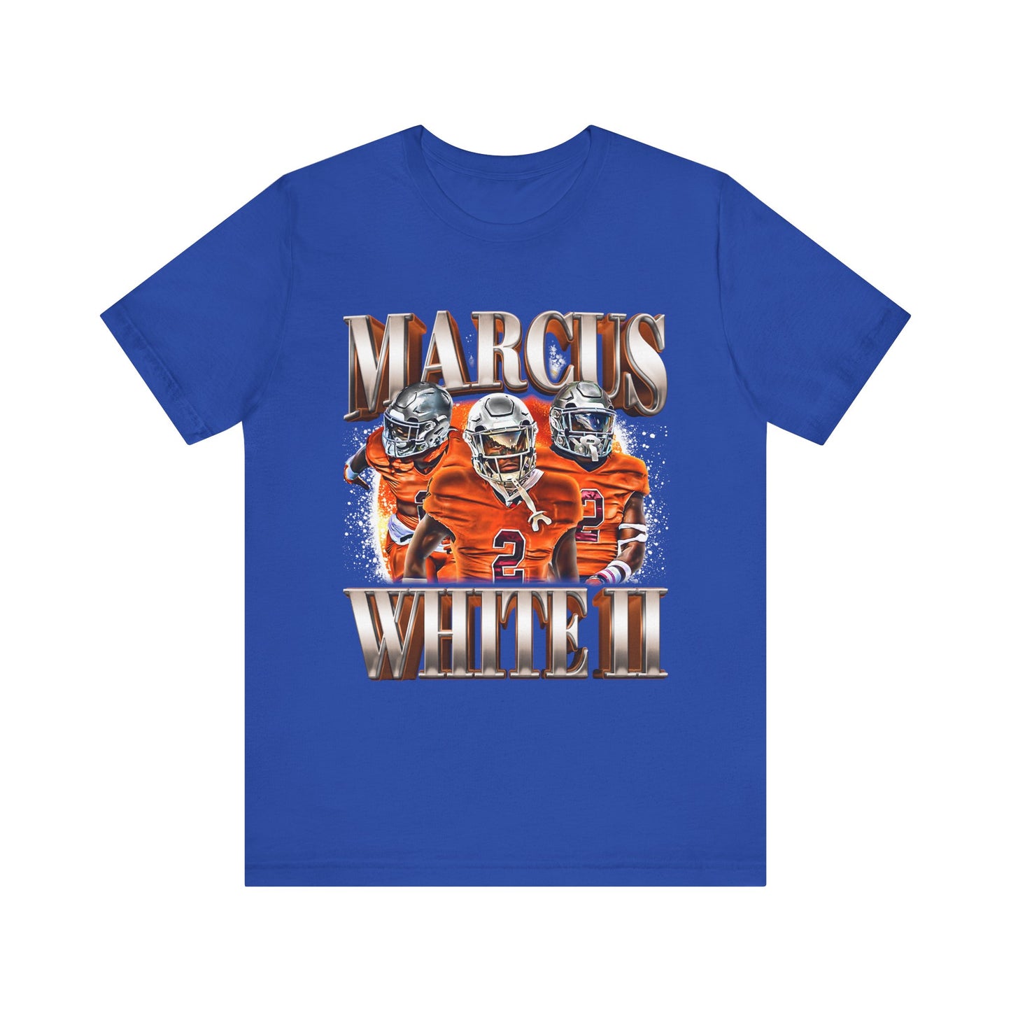 Marcus White II Short Sleeve T-Shirt