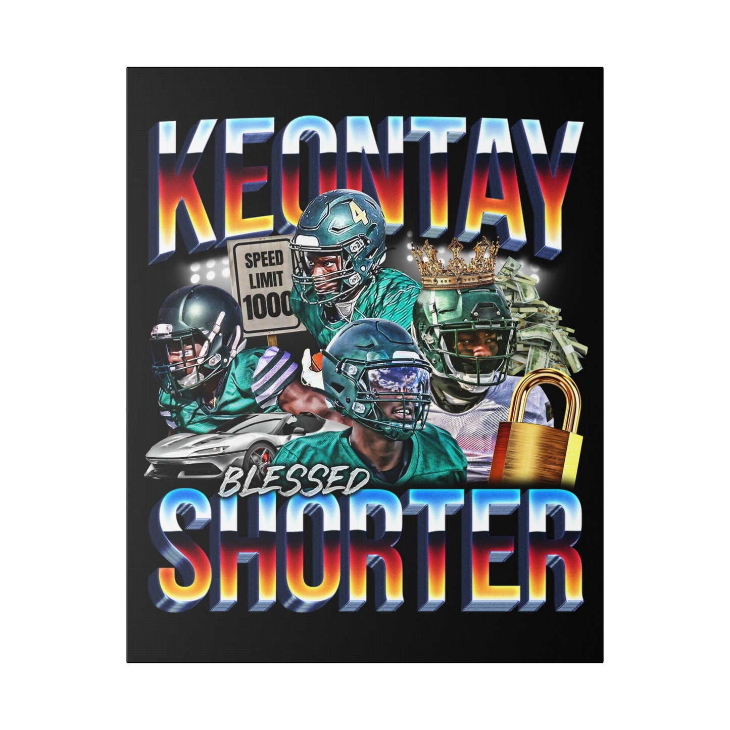 Keontay Shorter Canvas