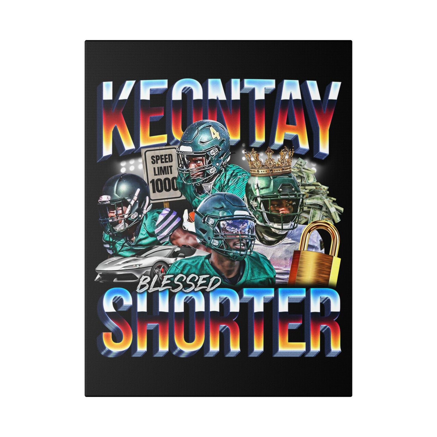 Keontay Shorter Canvas