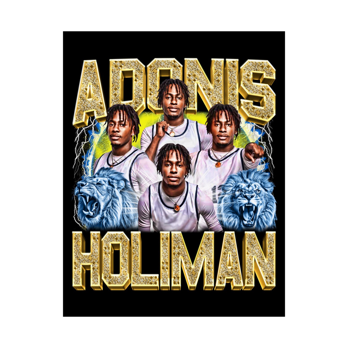 Adonis Holiman Poster