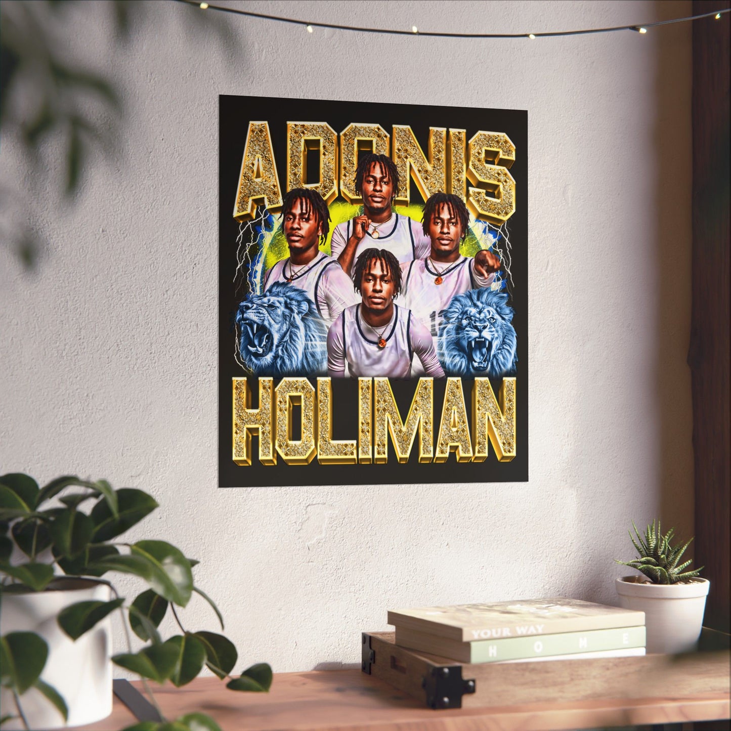 Adonis Holiman Poster
