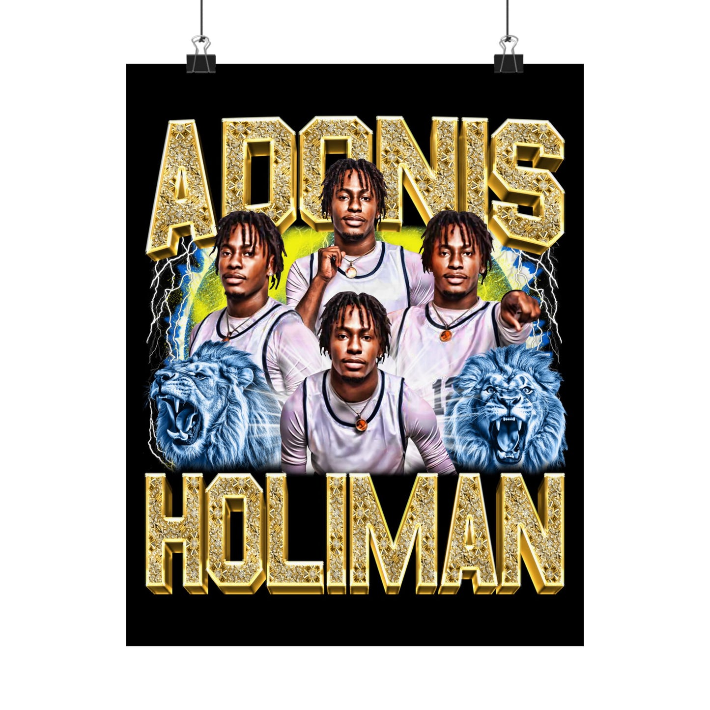 Adonis Holiman Poster