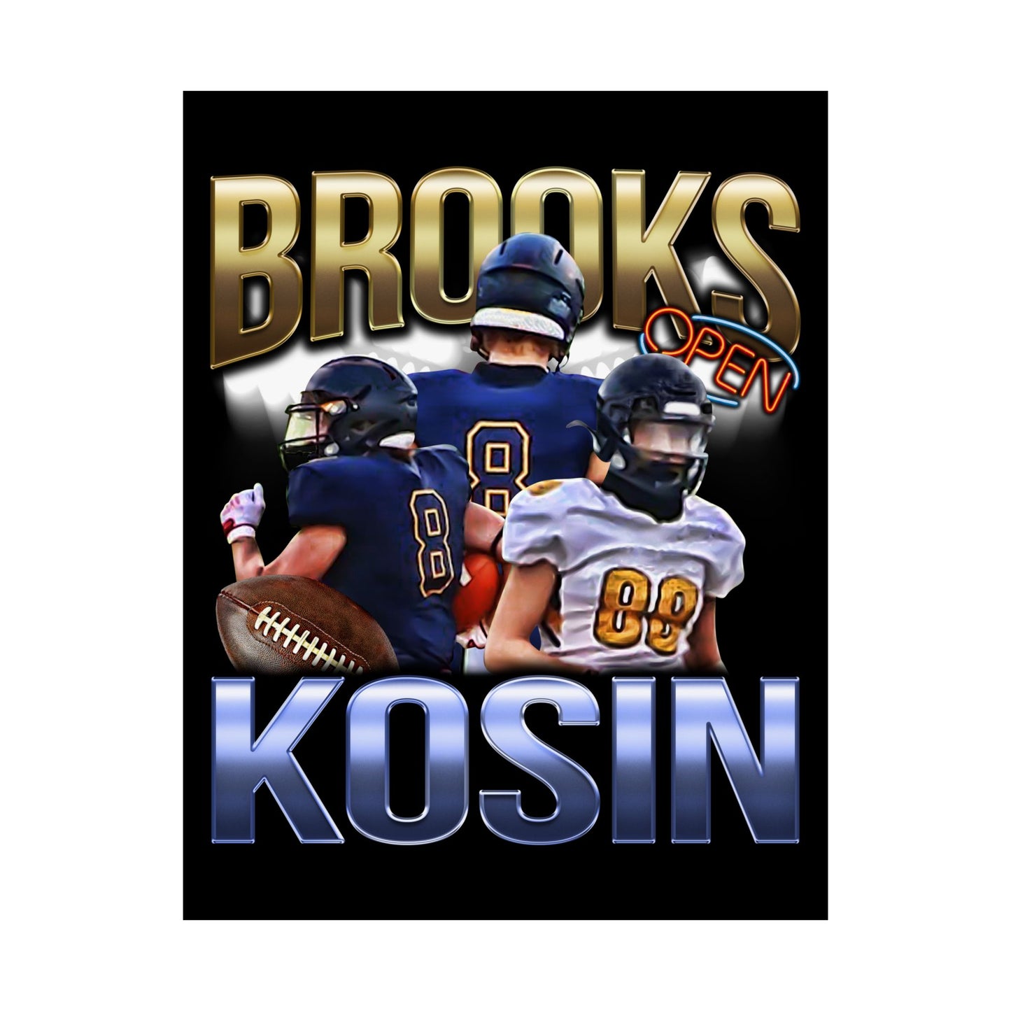 Brooks Kosin Poster