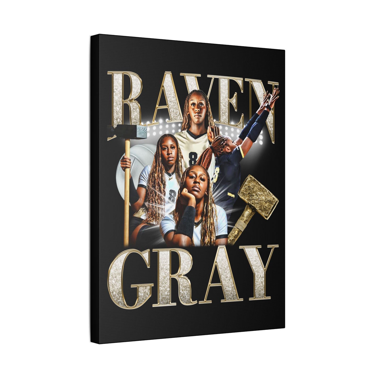 Raven Gray Canvas