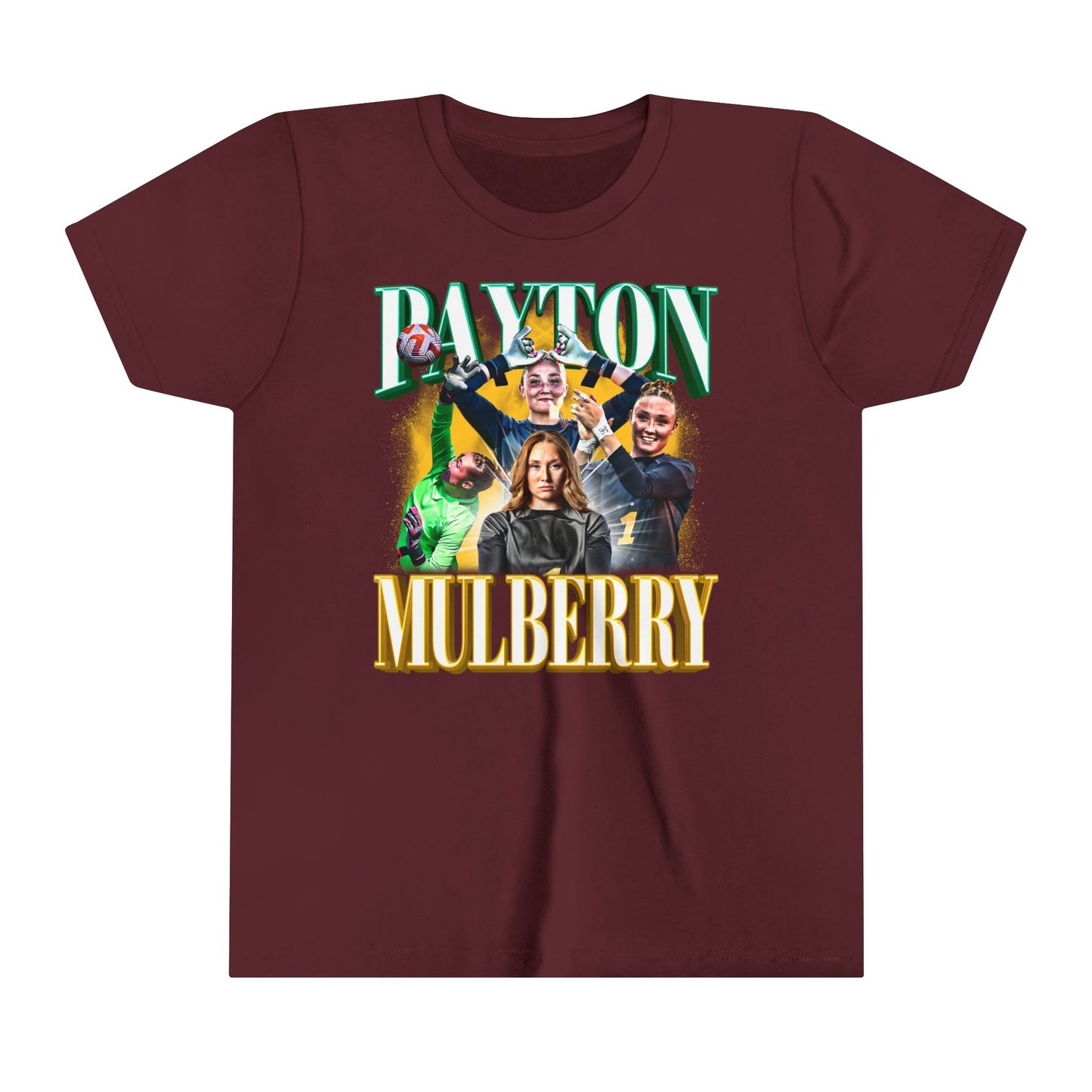 Payton Mulberry Youth Short Sleeve T-Shirt