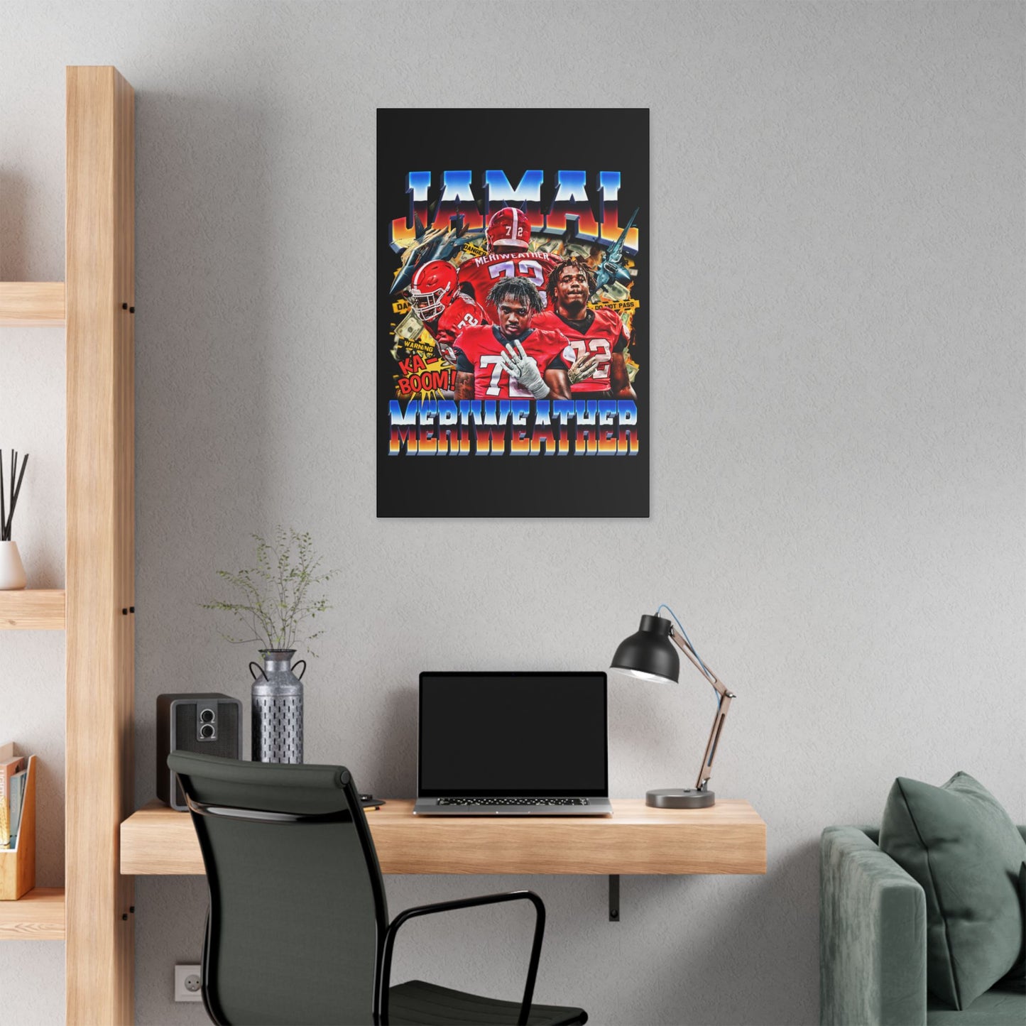 Jamal Meriweather Canvas