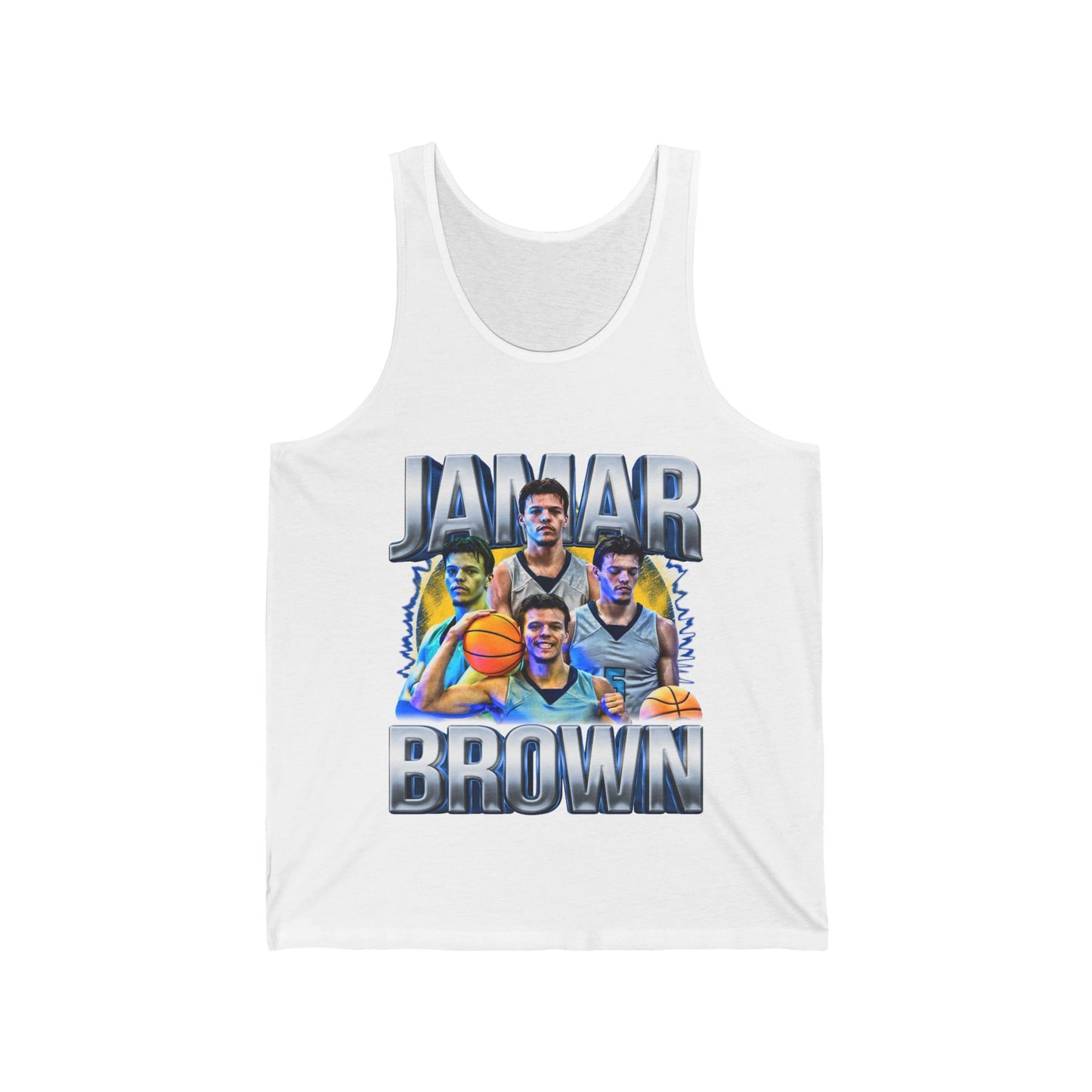 Jamar Brown Tank Top
