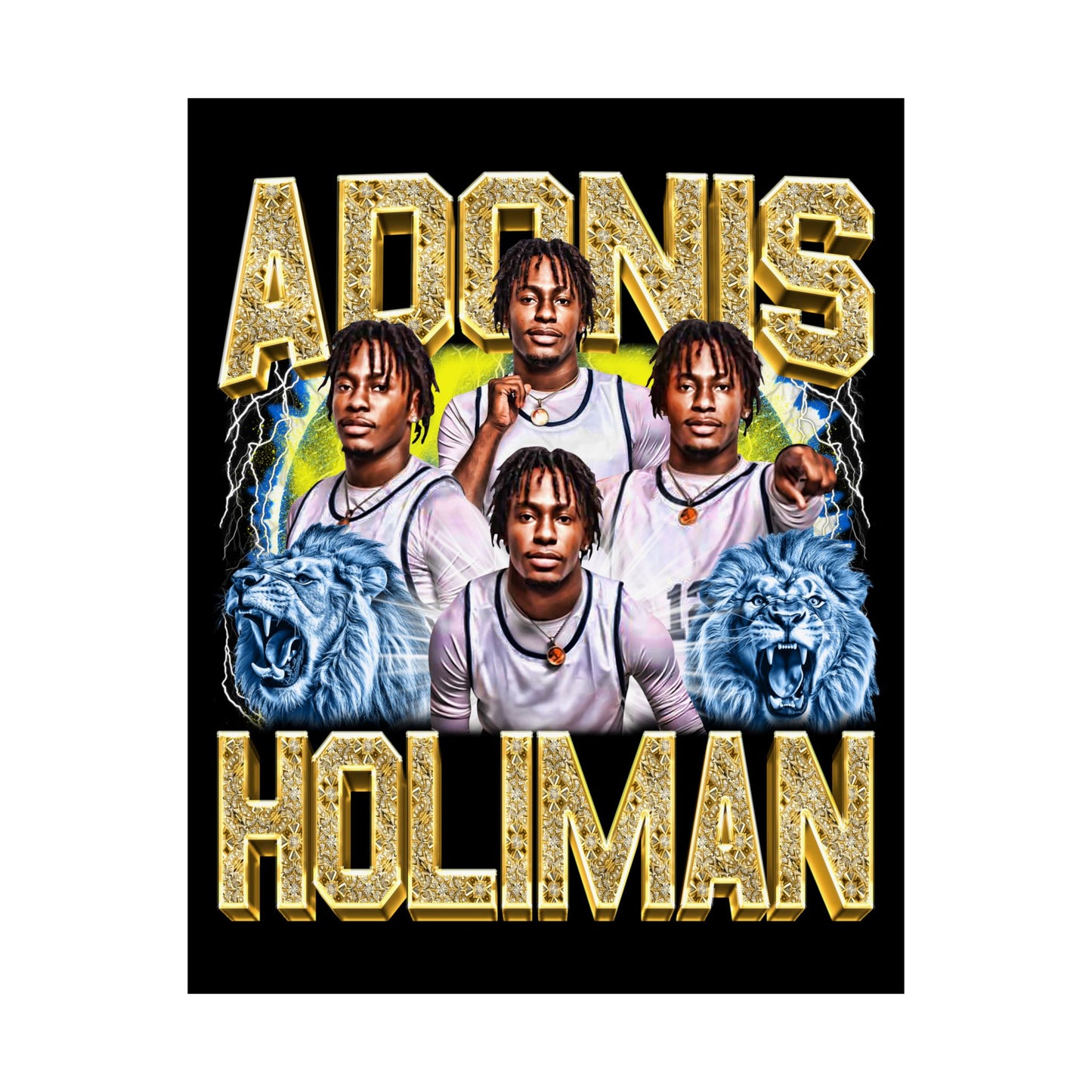 Adonis Holiman Poster