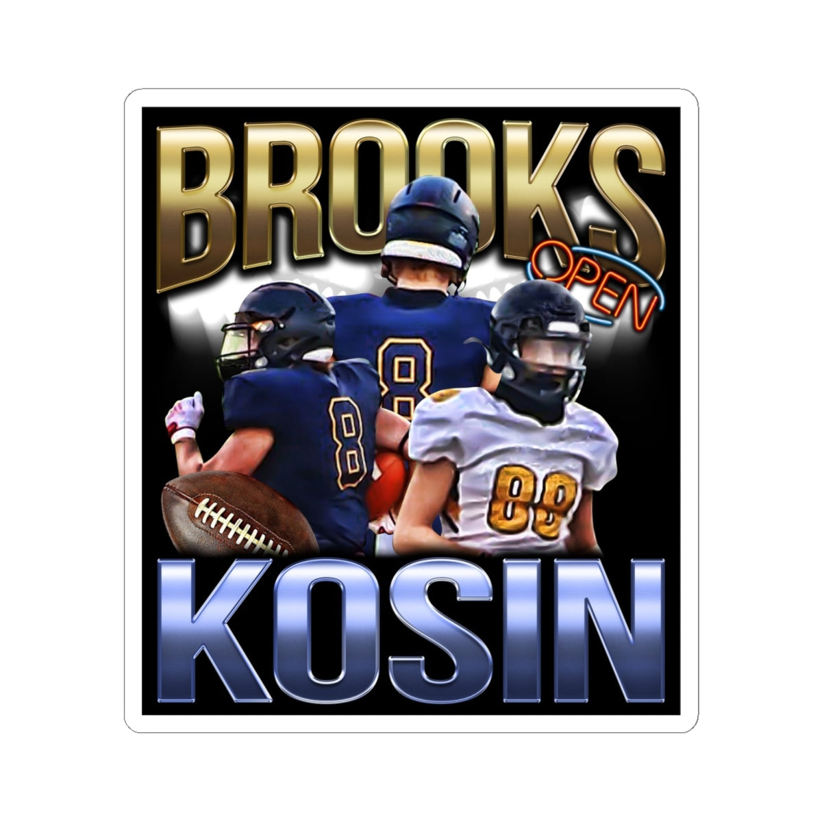 Brooks Kosin Sticker