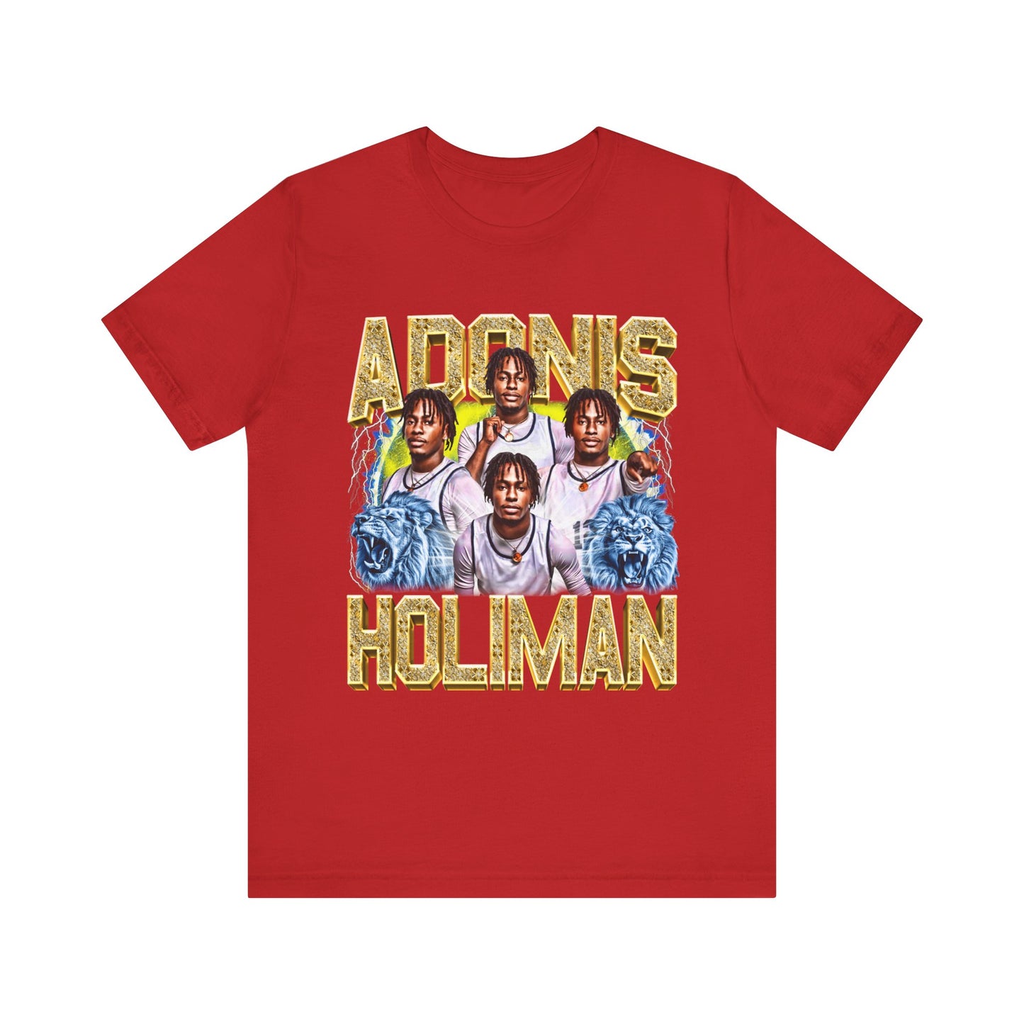 Adonis Holiman Short Sleeve T-Shirt
