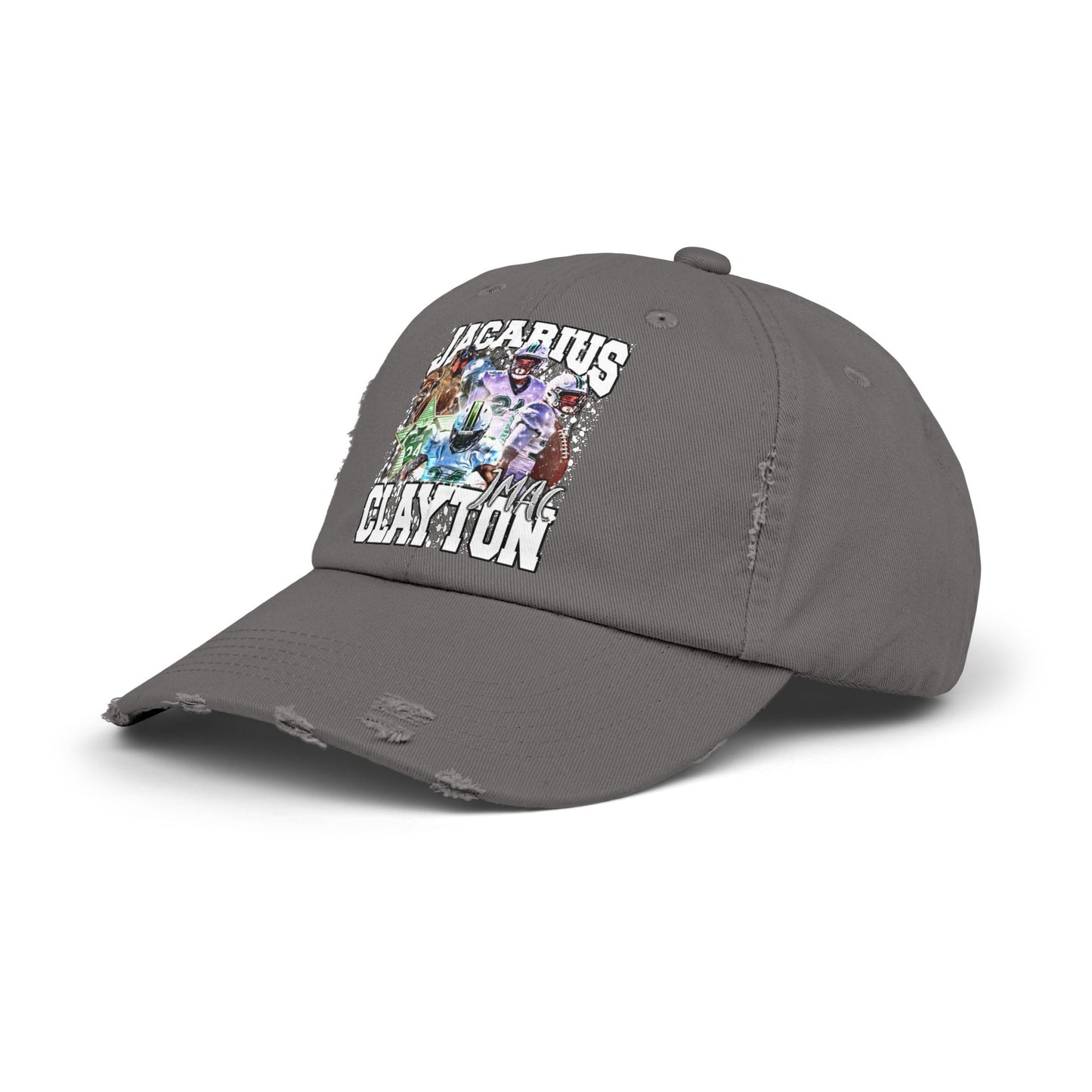 Jacarius Clayton Distressed Hat