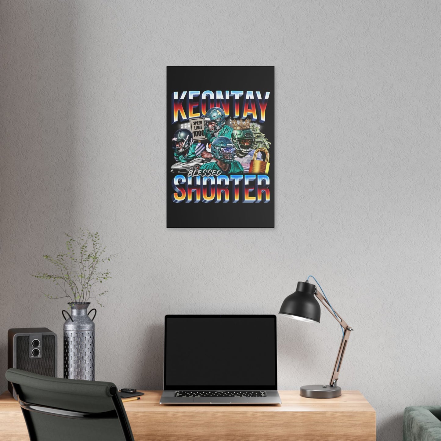 Keontay Shorter Canvas