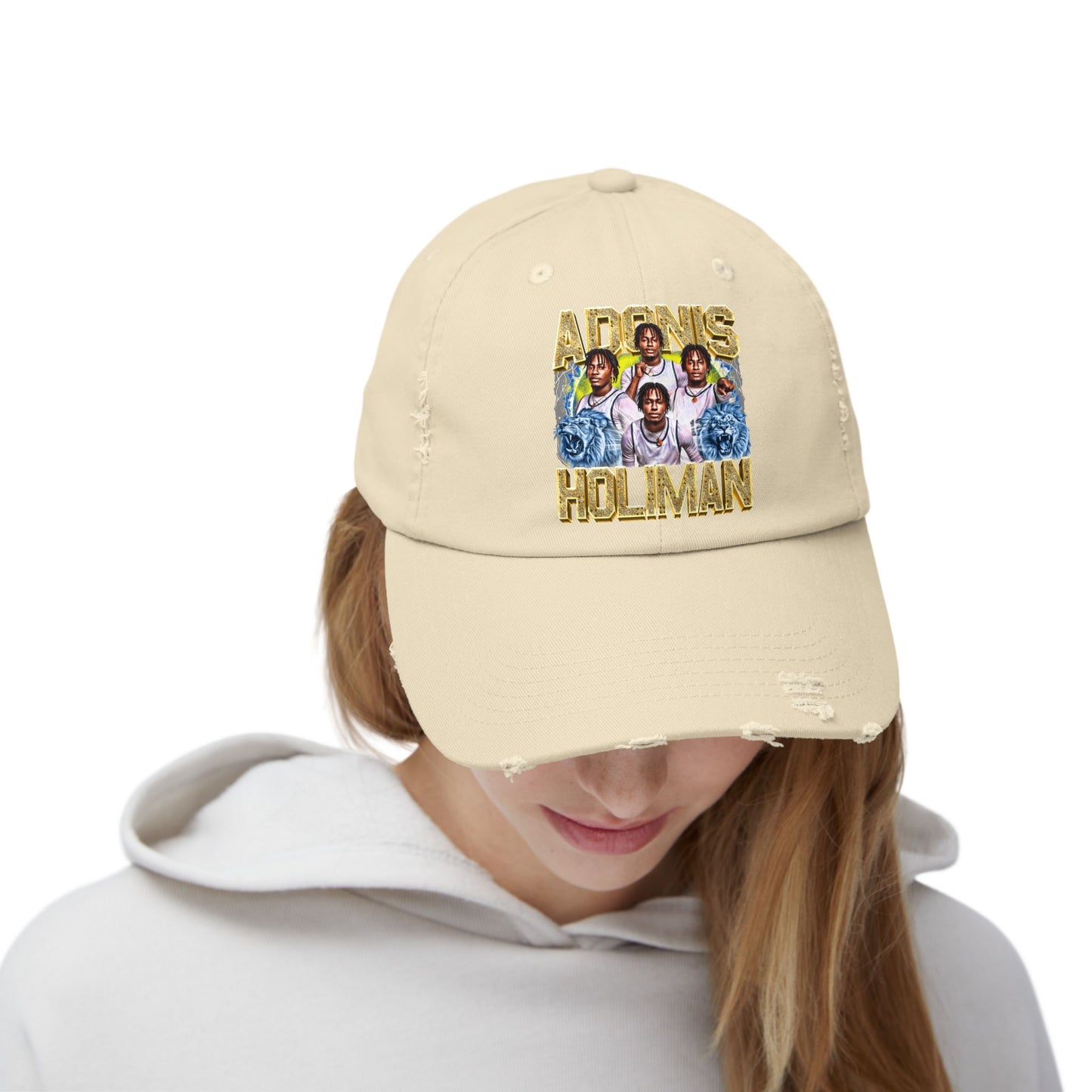 Adonis Holiman Distressed Hat