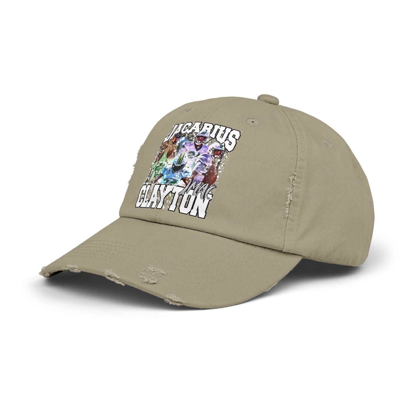 Jacarius Clayton Distressed Hat