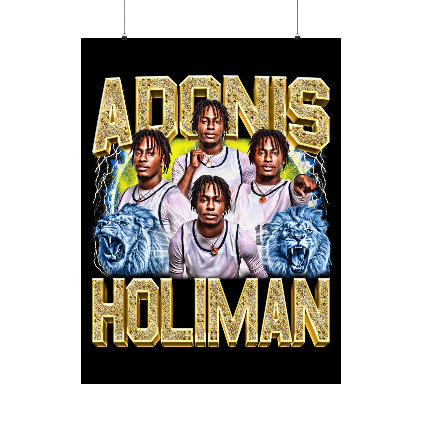 Adonis Holiman Poster