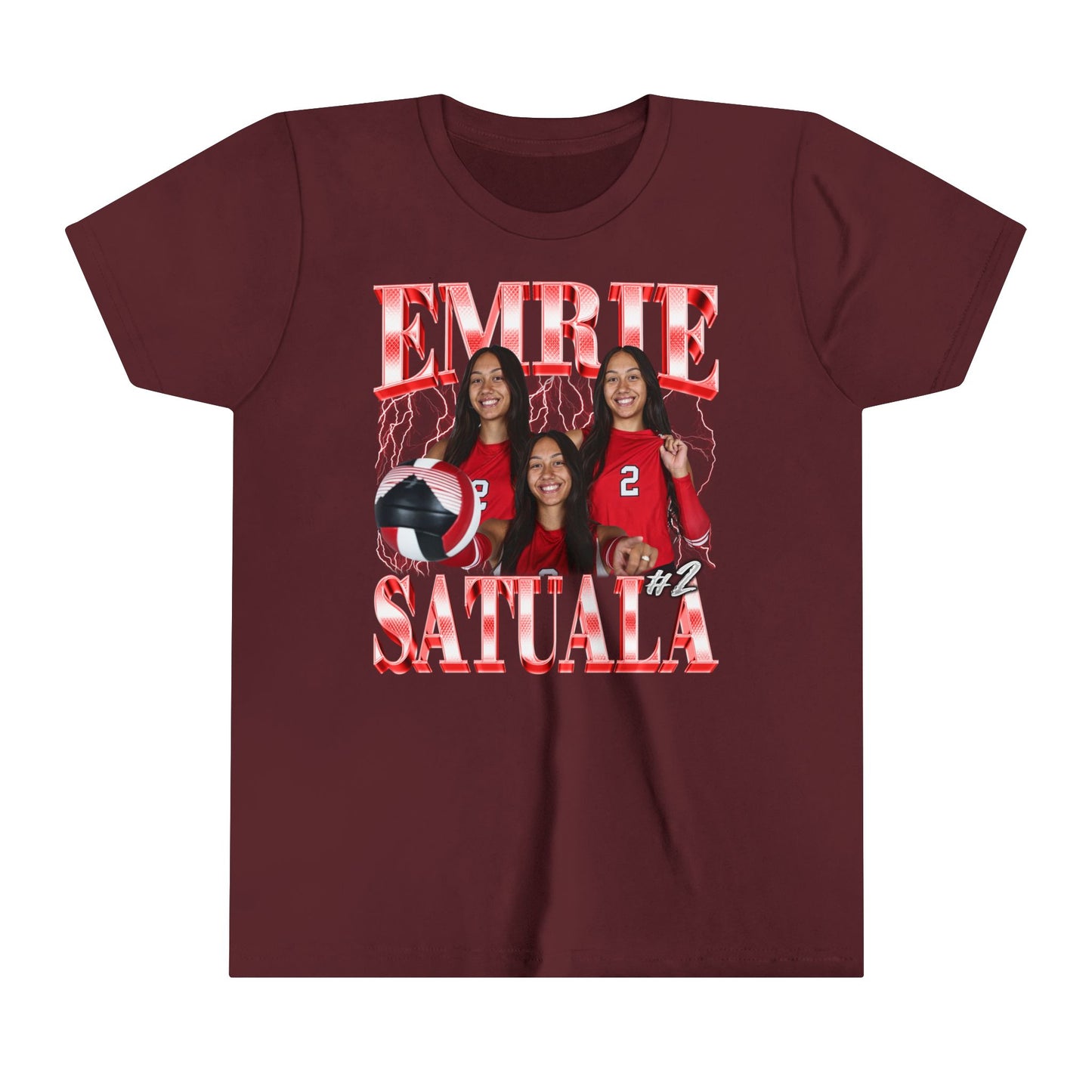 Emrie Satuala Youth Short Sleeve T-Shirt