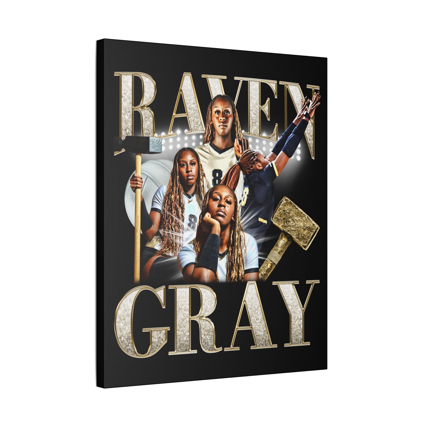 Raven Gray Canvas