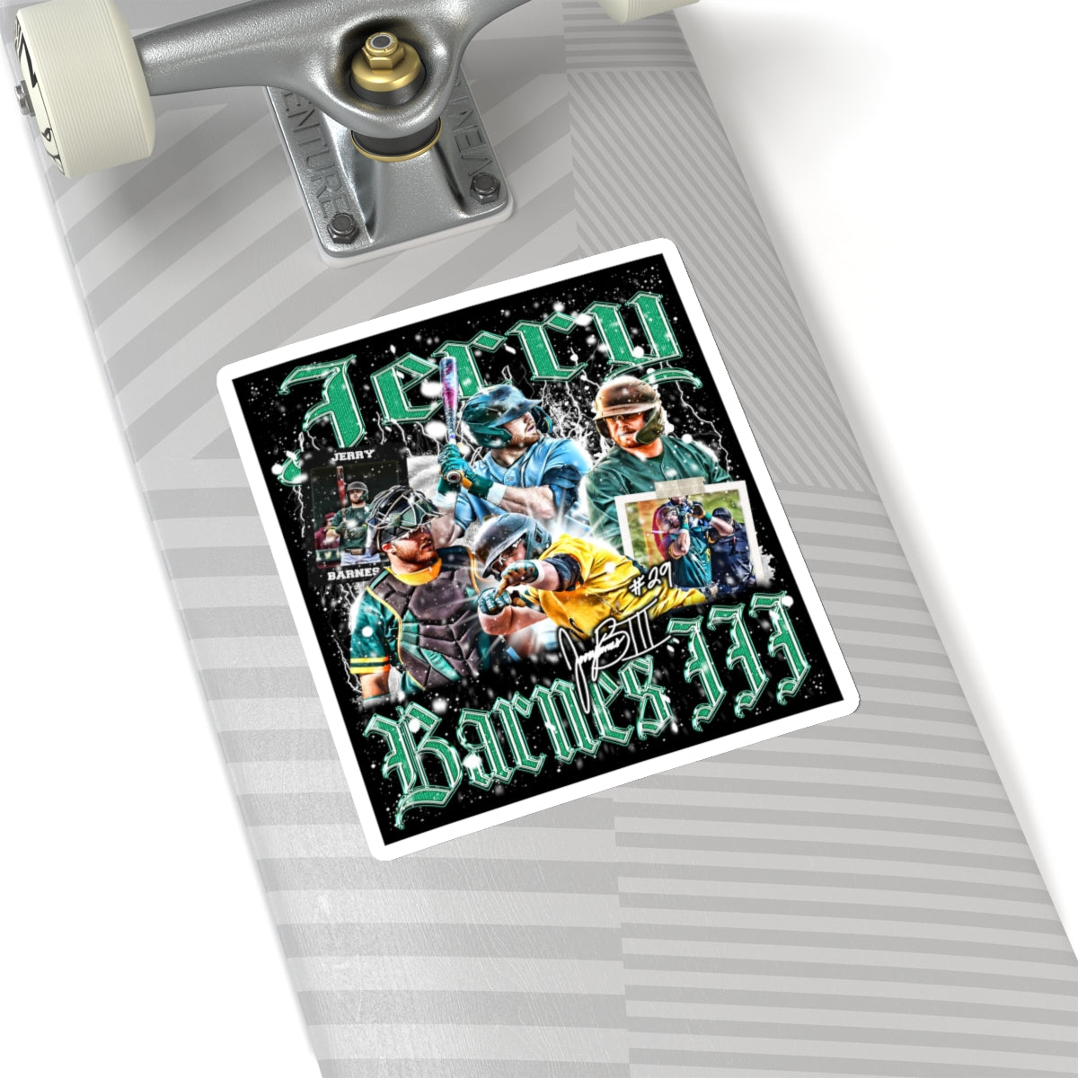Jerry Barnes III Sticker