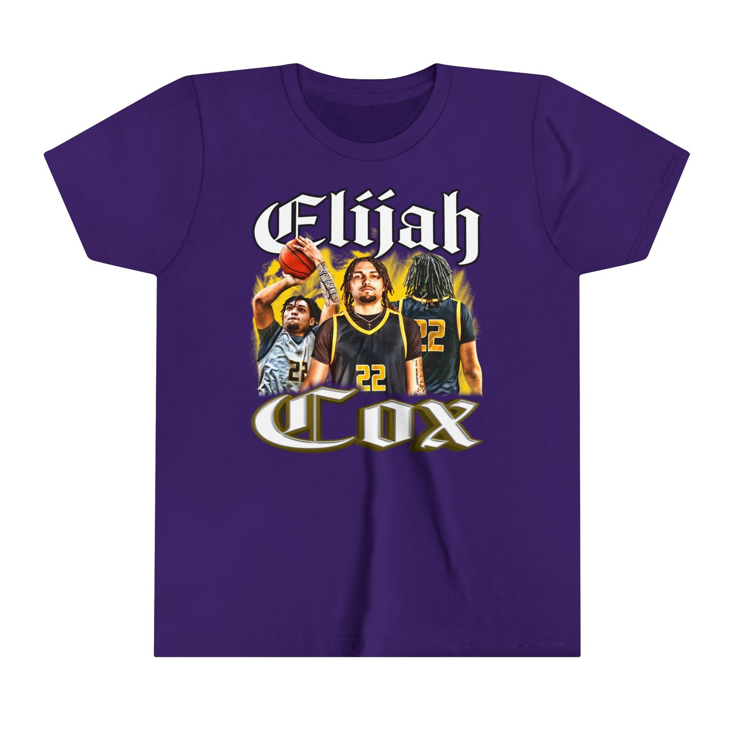 Elijah Cox Youth Short Sleeve T-Shirt