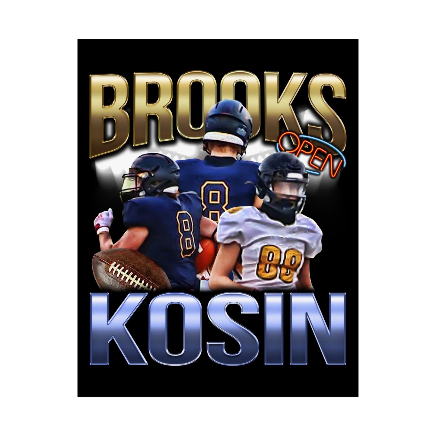 Brooks Kosin Poster
