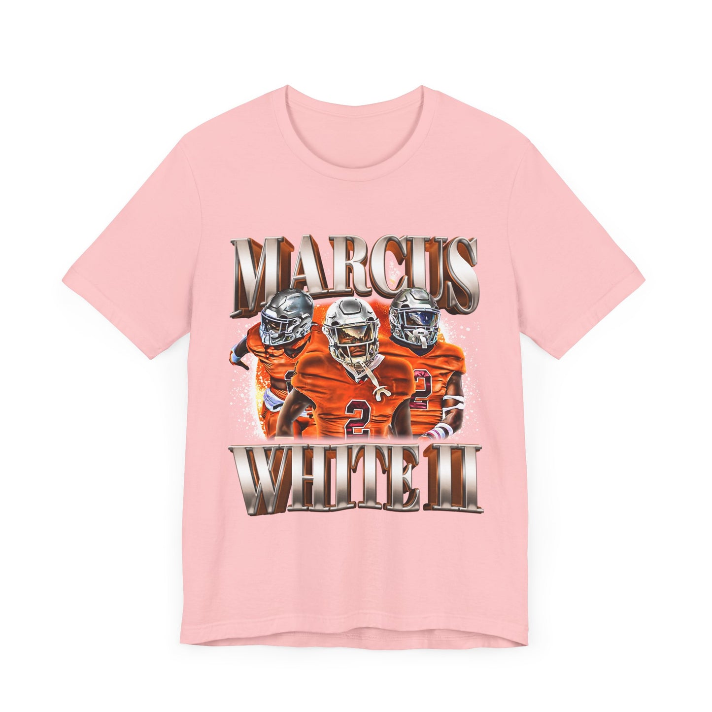Marcus White II Short Sleeve T-Shirt