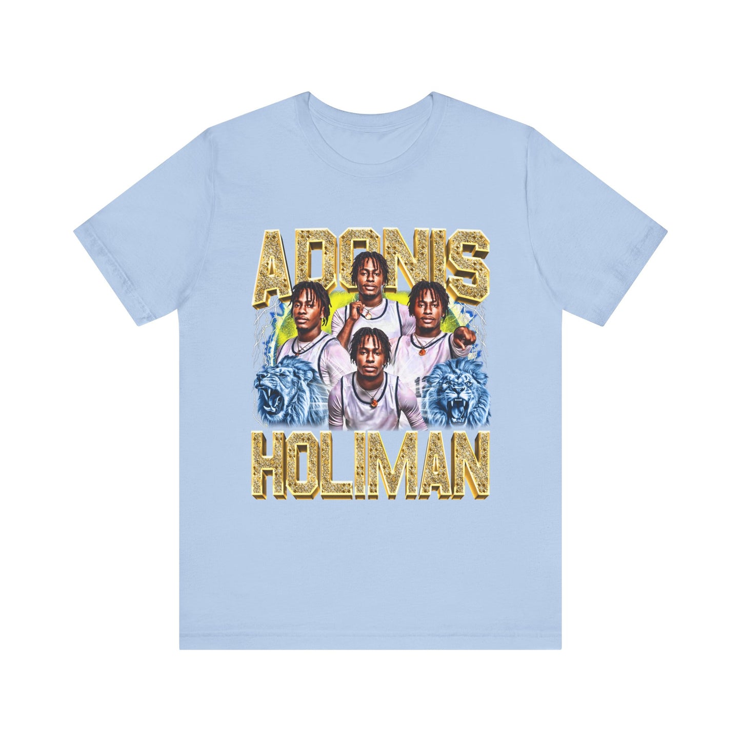 Adonis Holiman Short Sleeve T-Shirt