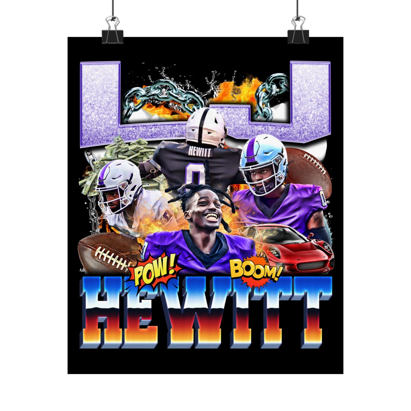 LJ Hewitt Poster