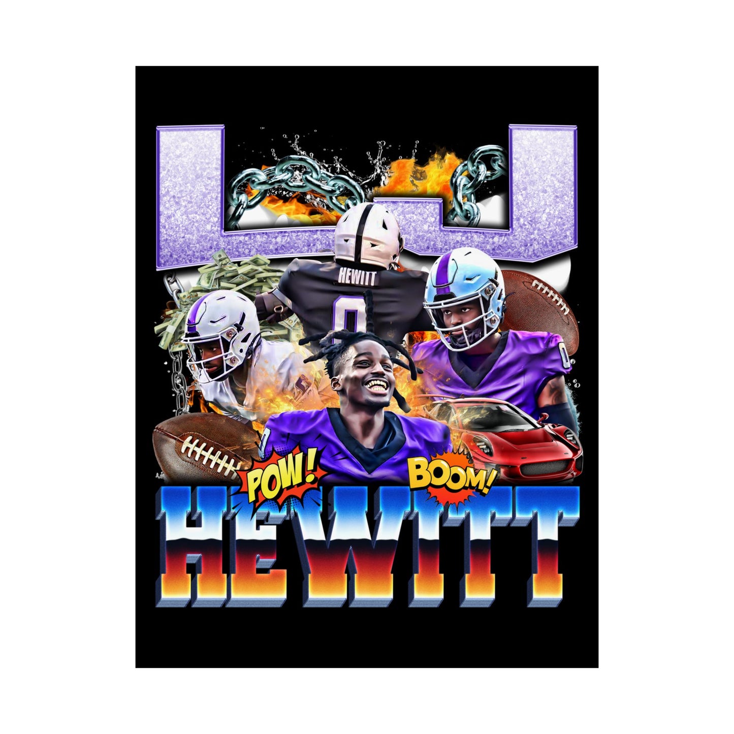 LJ Hewitt Poster