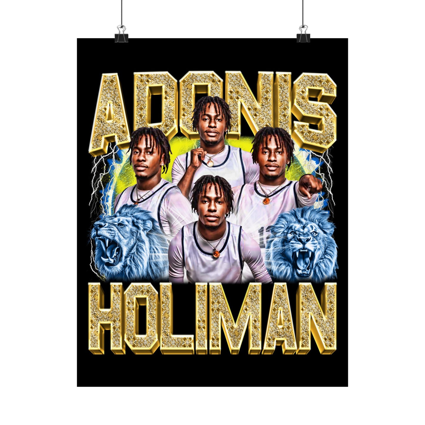 Adonis Holiman Poster