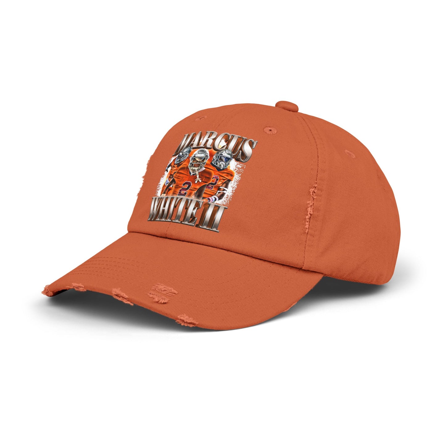 Marcus White II Distressed Hat