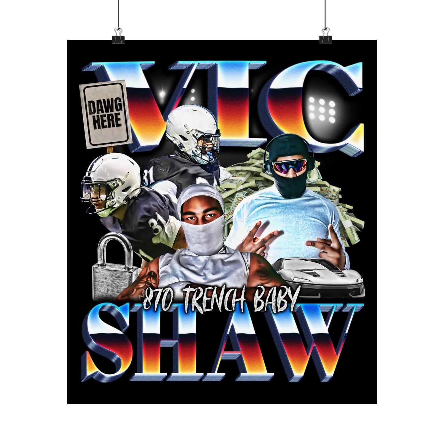 Vic Shaw Poster