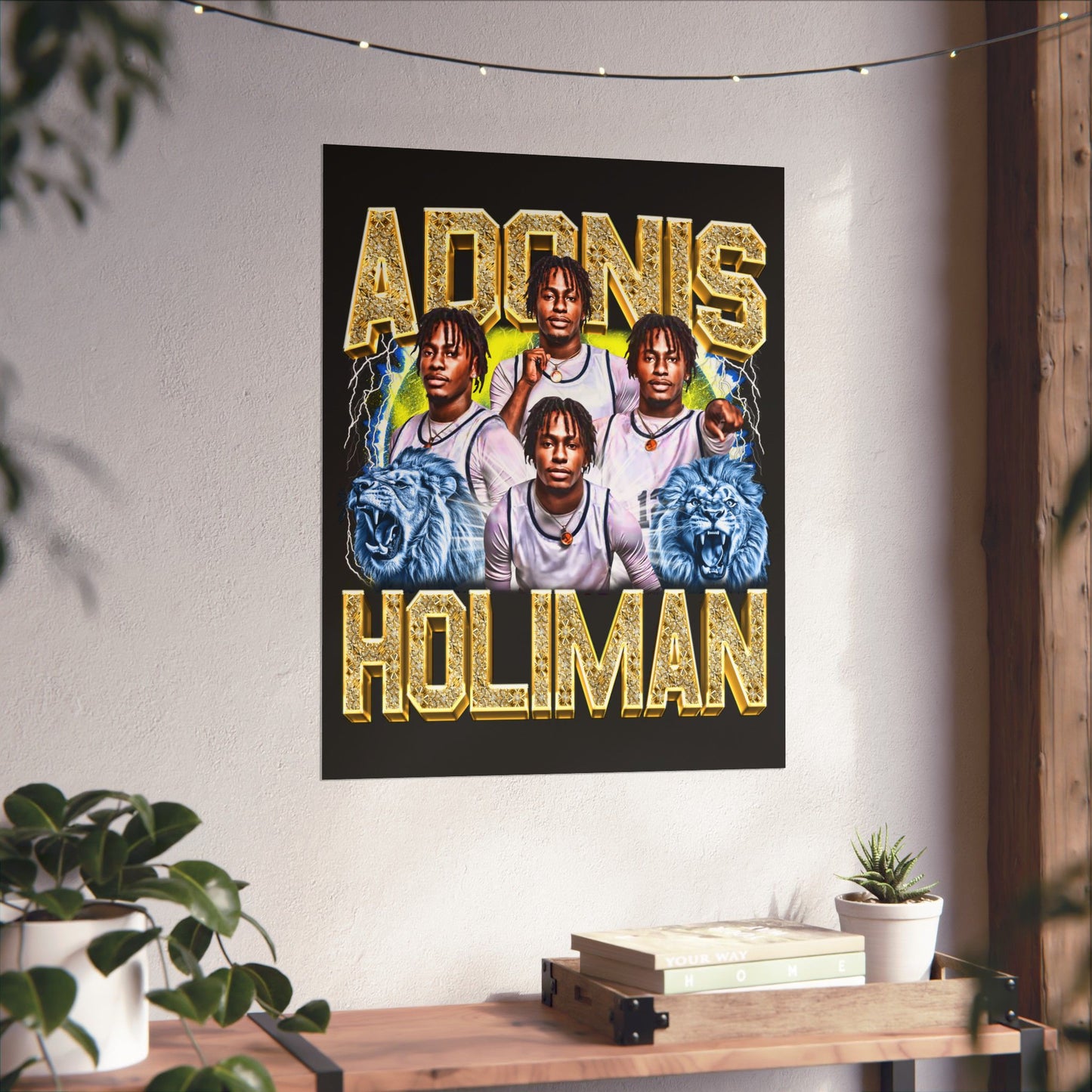 Adonis Holiman Poster
