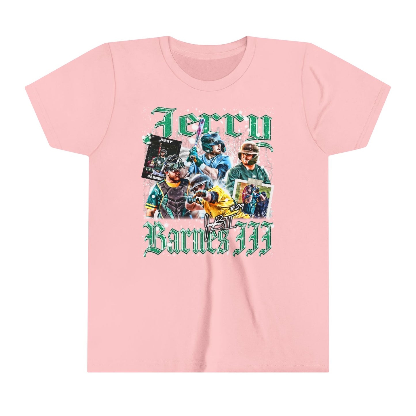 Jerry Barnes III Youth Short Sleeve T-Shirt