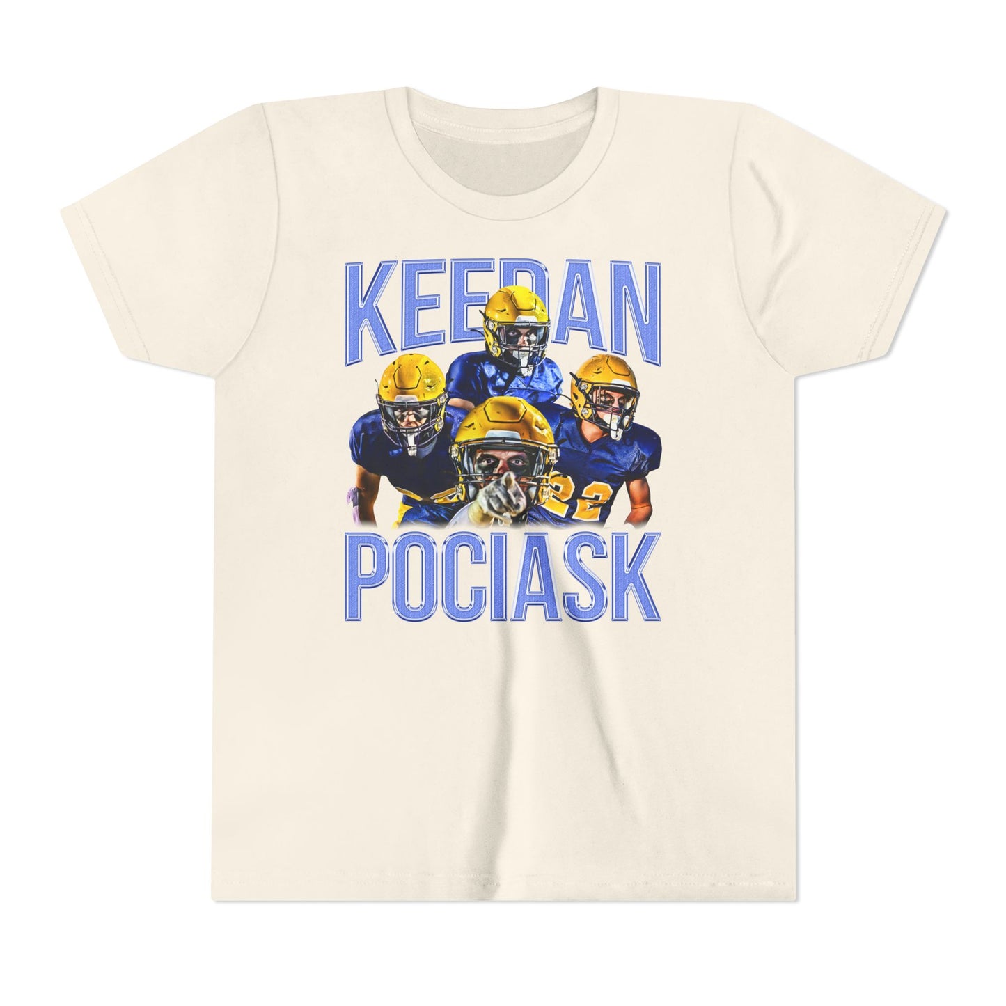 Keedan Pociask Youth Short Sleeve T-Shirt