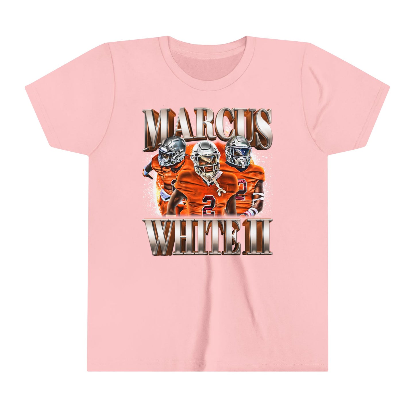 Marcus White II Youth Short Sleeve T-Shirt