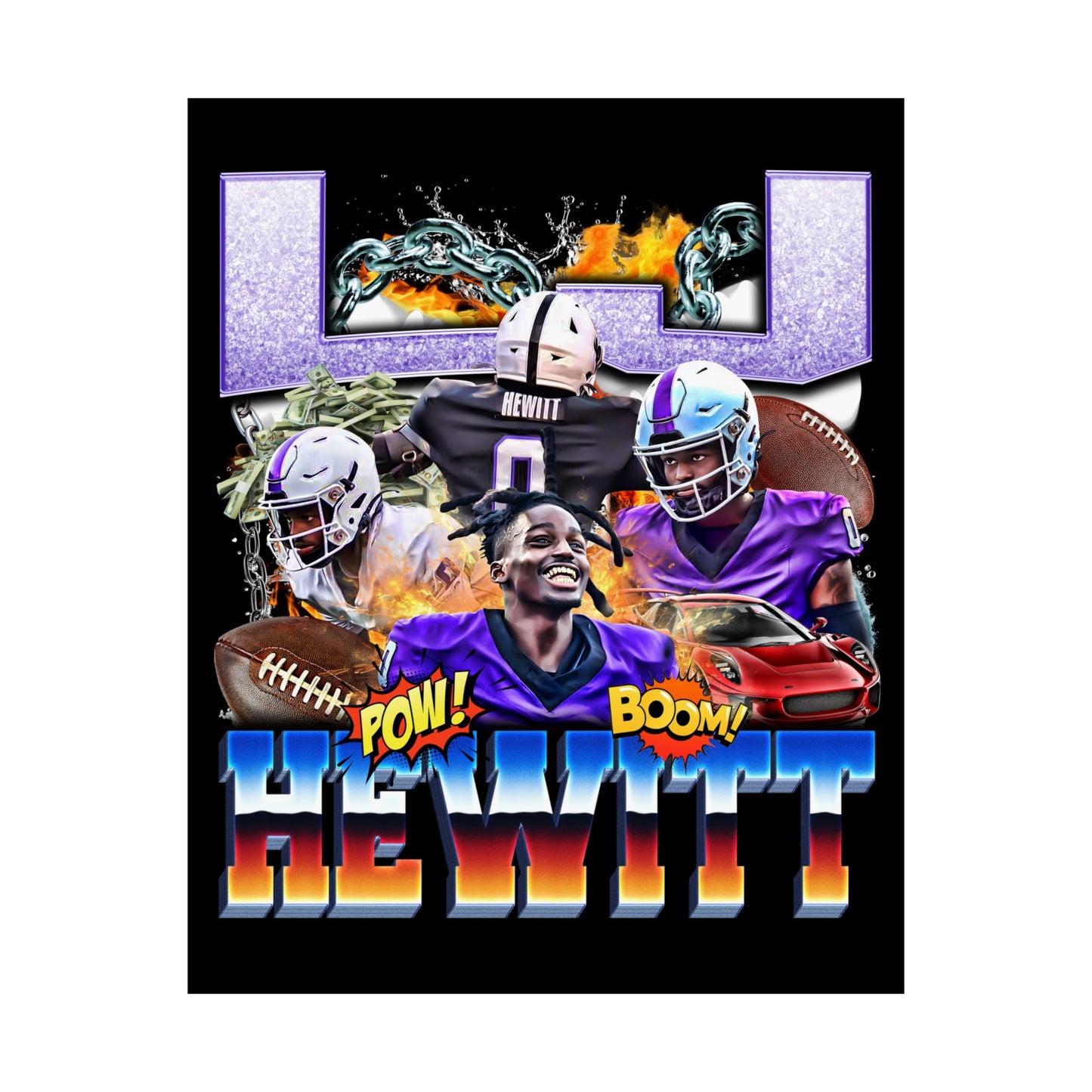 LJ Hewitt Poster