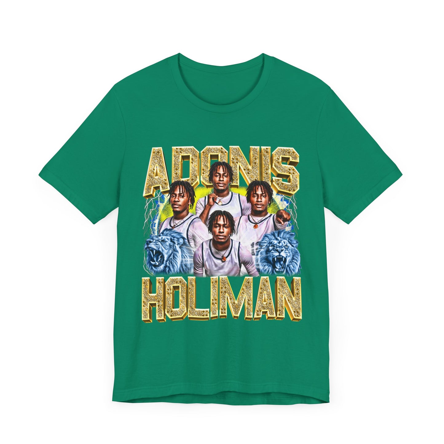 Adonis Holiman Short Sleeve T-Shirt