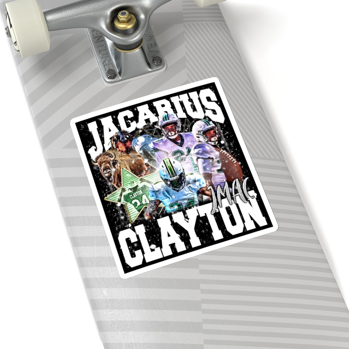 Jacarius Clayton Sticker