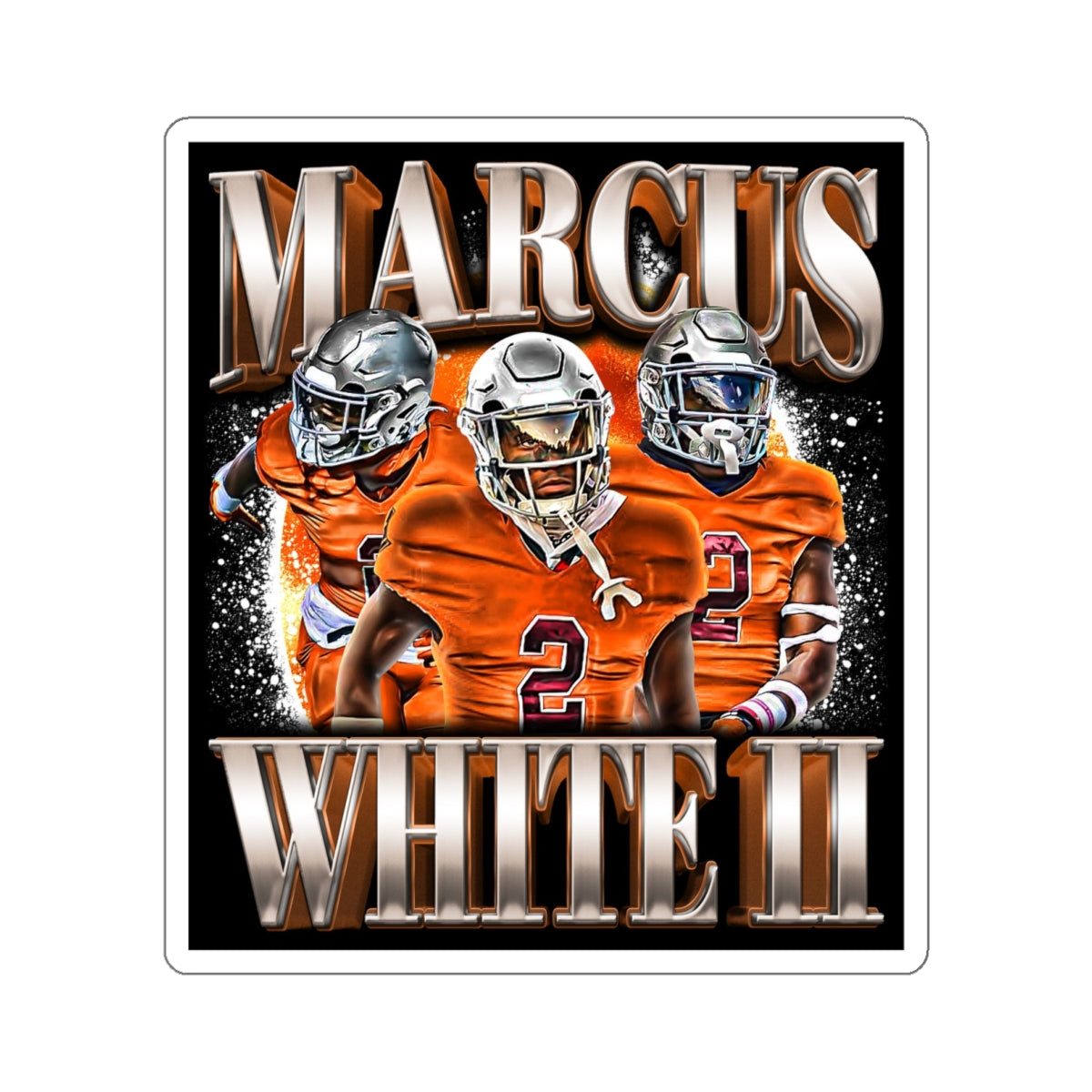 Marcus White II Sticker