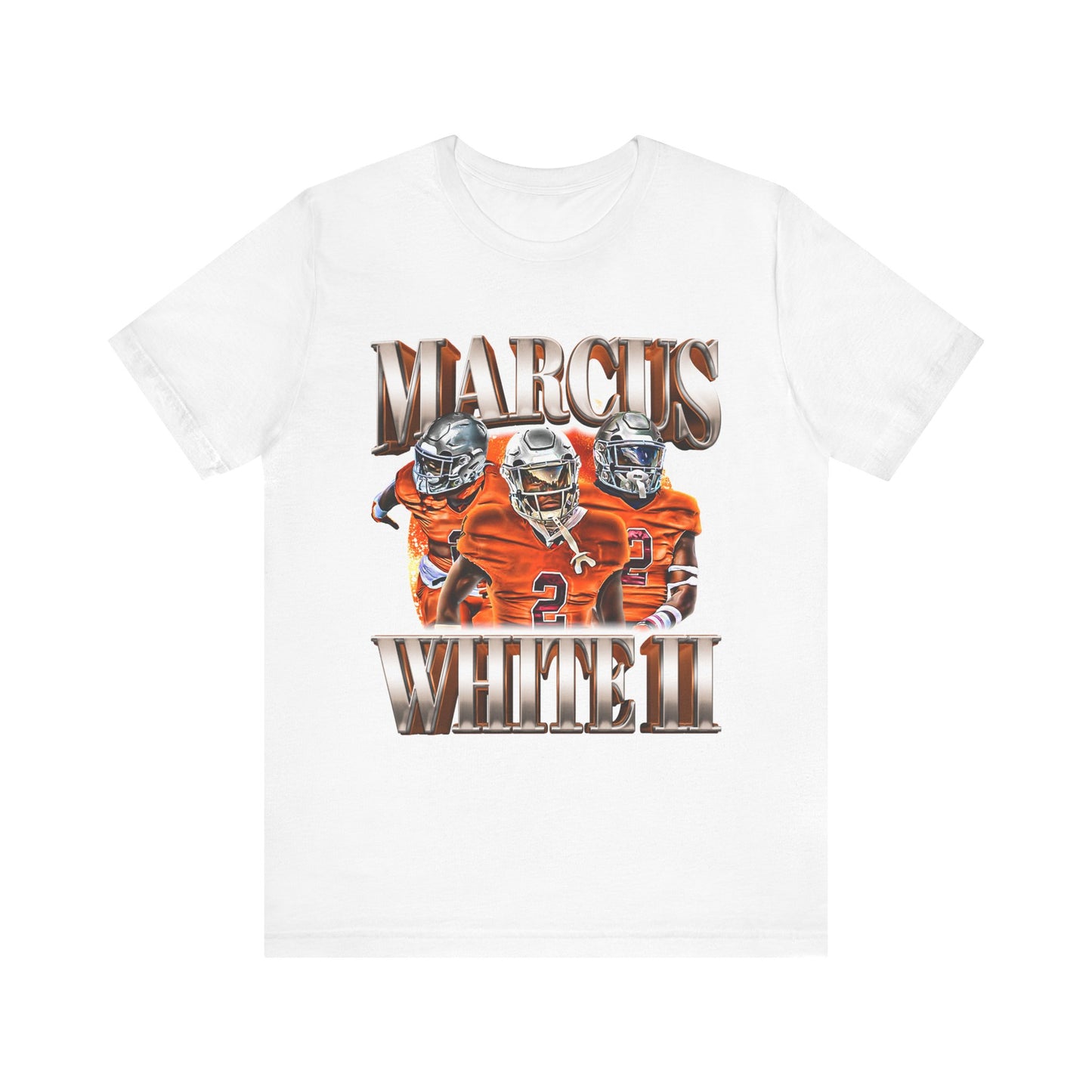 Marcus White II Short Sleeve T-Shirt