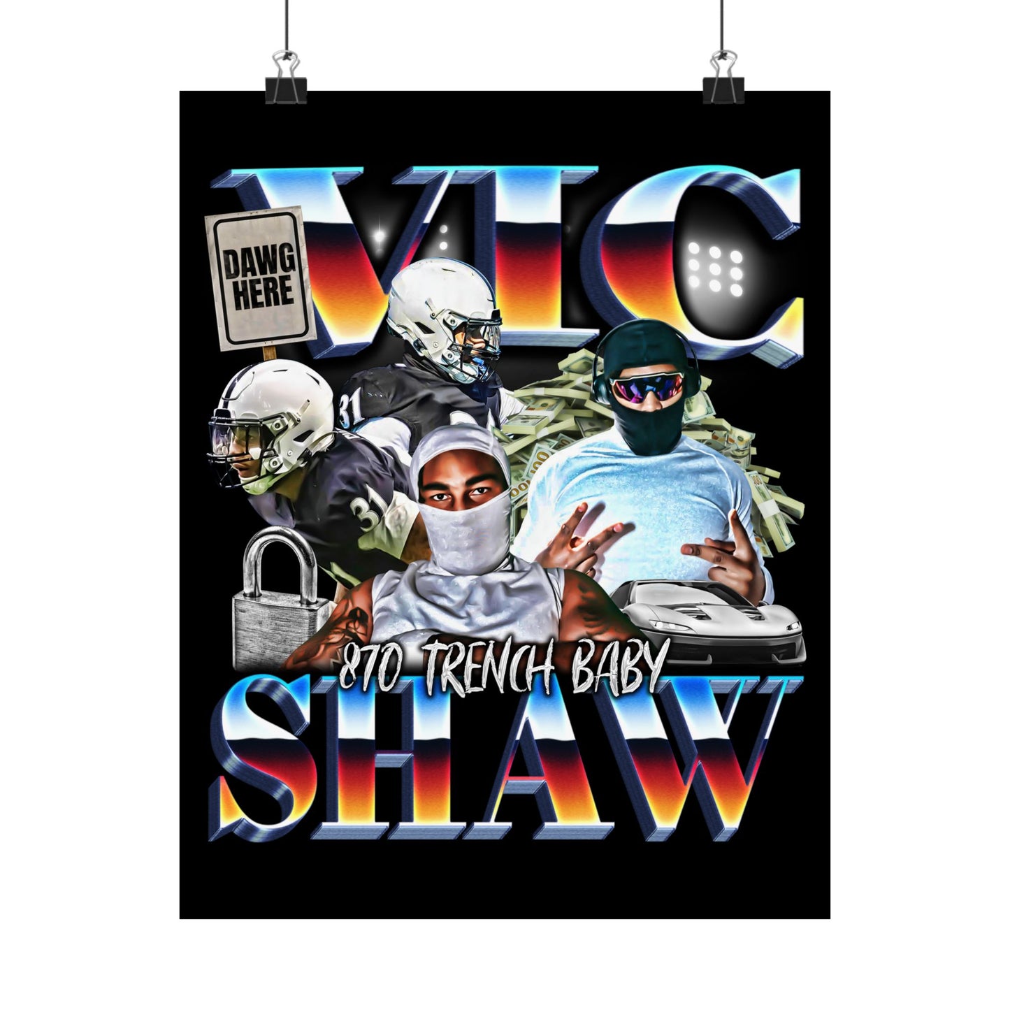 Vic Shaw Poster