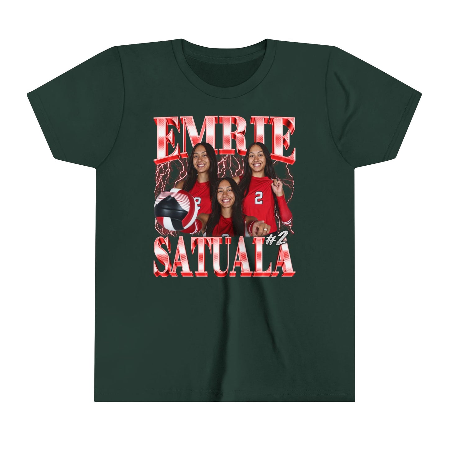 Emrie Satuala Youth Short Sleeve T-Shirt