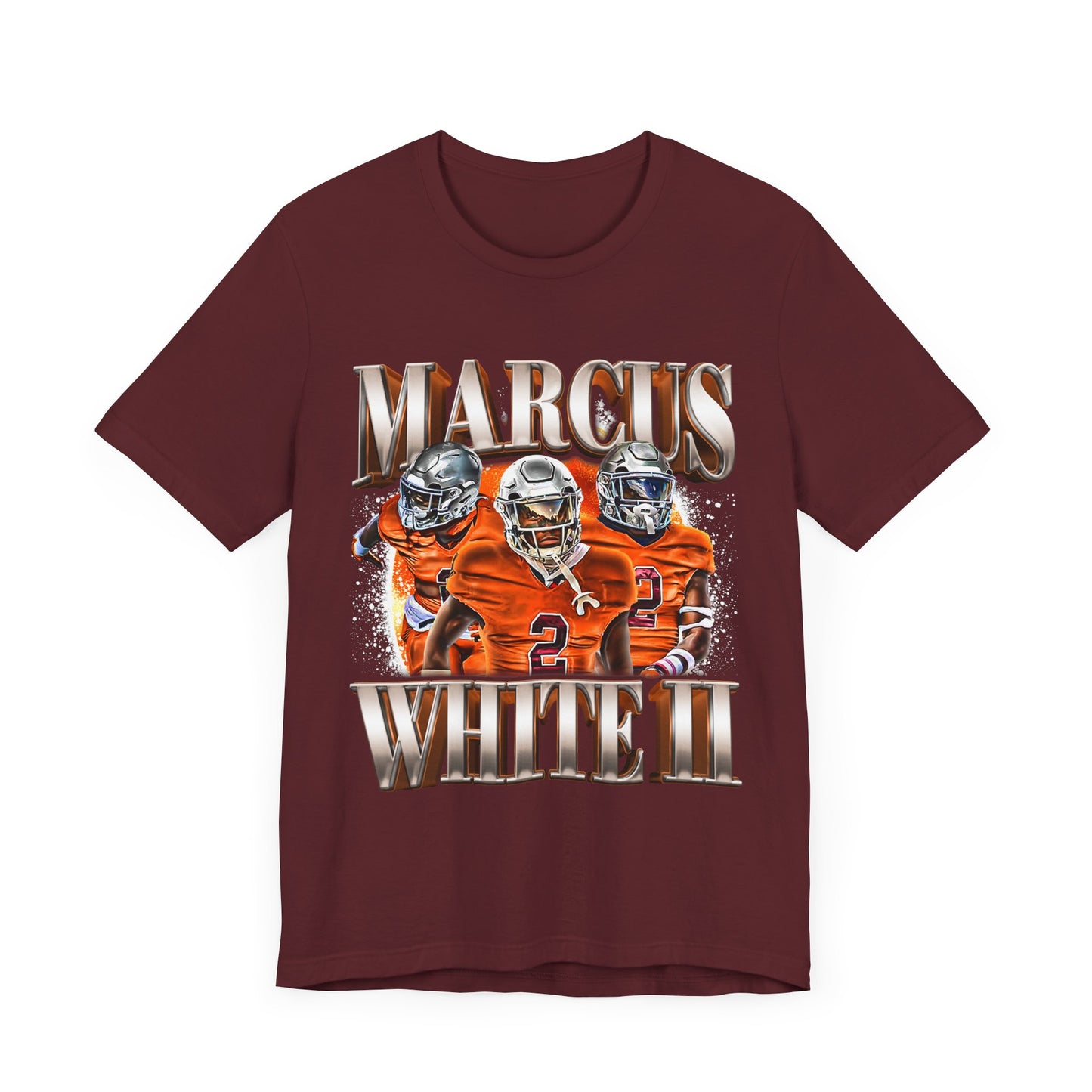 Marcus White II Short Sleeve T-Shirt