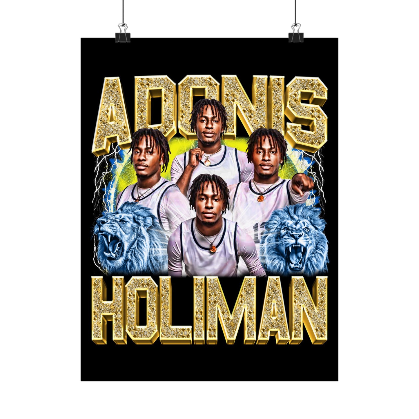 Adonis Holiman Poster