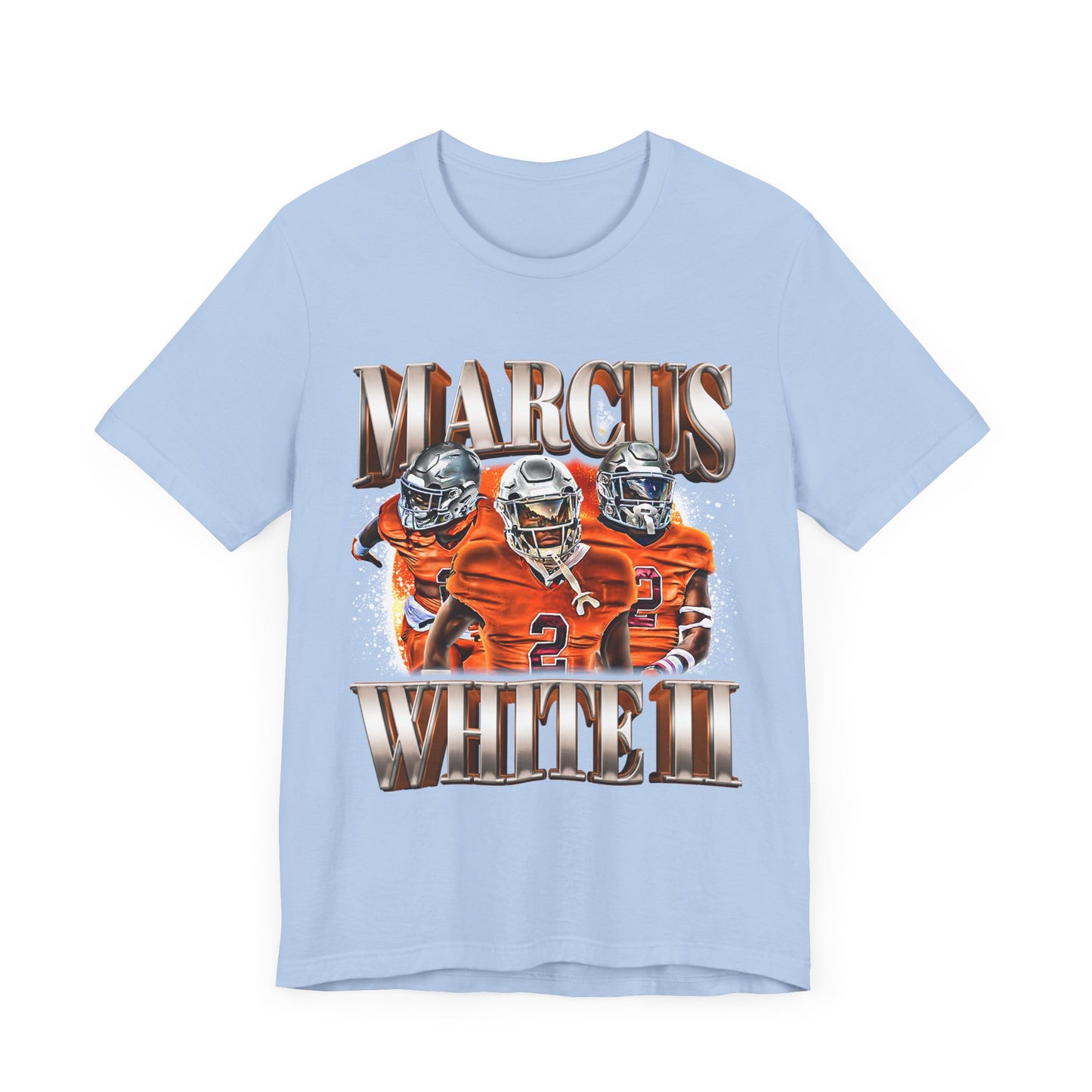 Marcus White II Short Sleeve T-Shirt