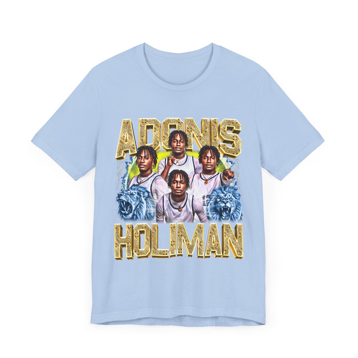 Adonis Holiman Short Sleeve T-Shirt